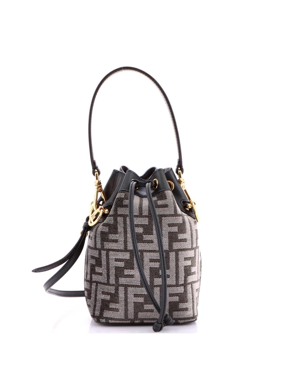 Fendi Mon Tresor Bucket Bag Zucca #377745F14B